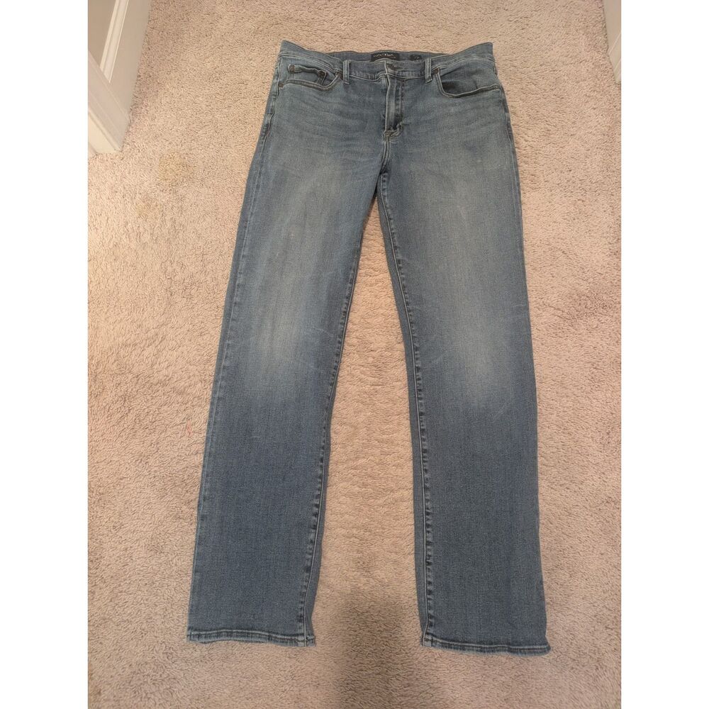 Lucky Brand 363 Straight Jeans Light Wash Men's 34x34